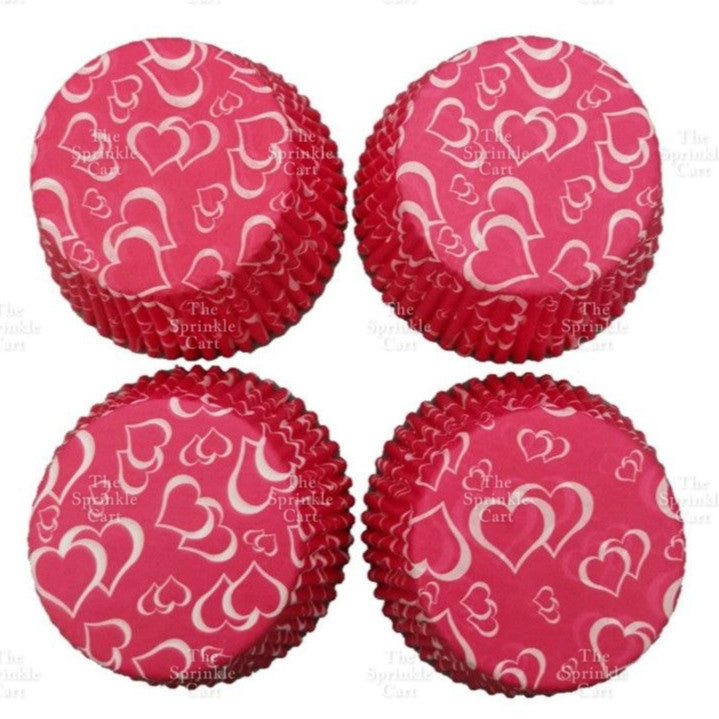 100pcs Cupcake Liner 3oz Muffin Paper Cups Colored and with Design Baking
