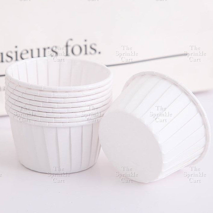 50pcs Colorful Foil Cupcake Liner Paper Cups Baking Muffin Liner