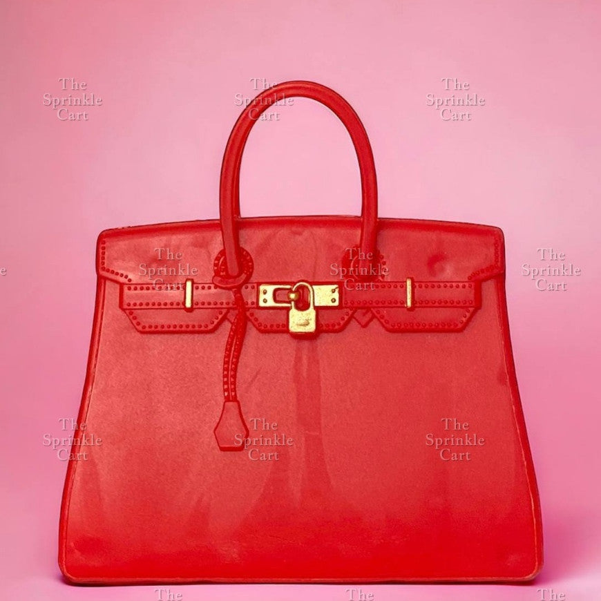 Bag Cake Topper Designer Bag Expensive Louis Vutton EL-V Cha-nel Bag Cake Topper