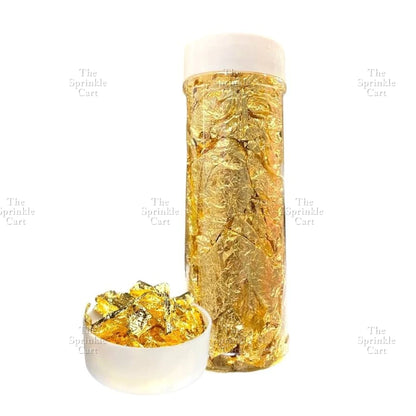Leaf Flakes 2g Gold Silver Rosegold for Cake Decoration TSC