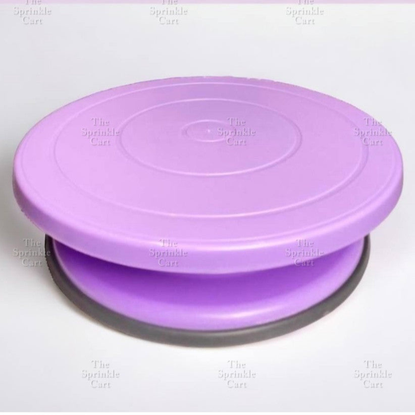 Cake Decorating Turntable Plastic with rubber