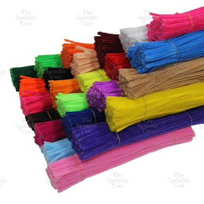 Multicolor Dense Fuzzy Wire Pipe For Handmade DIY Arts and Crafts Flower Chenille Stem TSC