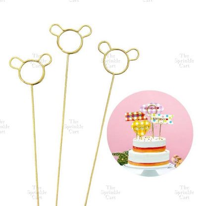 Flower Bouquet Metal Card Holder DIY Elegant Heart Round Star Postcard Clips Decors TSC