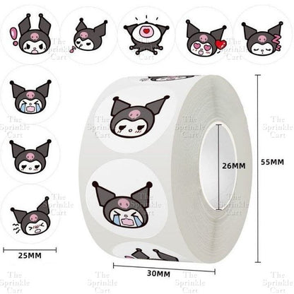 Self-adhesive Round Square Sticker and Sticky Tape Packaging TSC