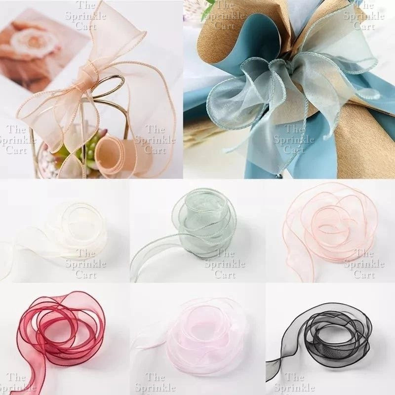 Mesh Lace Raffles for DIY Decoration TSC