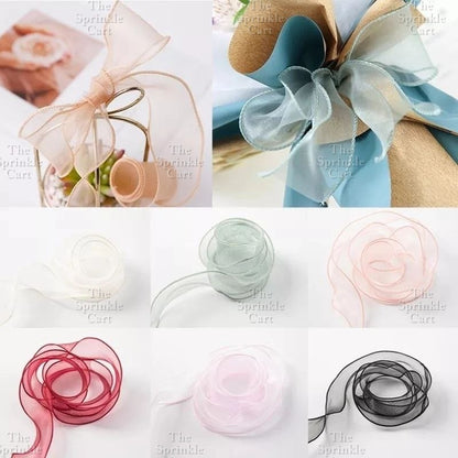 Mesh Lace Raffles for DIY Decoration TSC