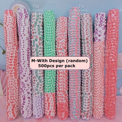 1000pcs/500pcs Paper Cupcake Liner Baking Muffin Tray Cake Chocolate Mold Decorating Tools