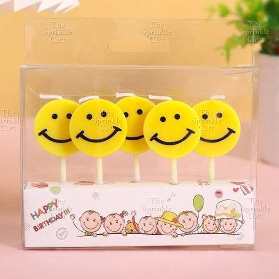 Candle Clipart Cartoon Cute Birthday Party Candle for Kids Cake Decoration Topper