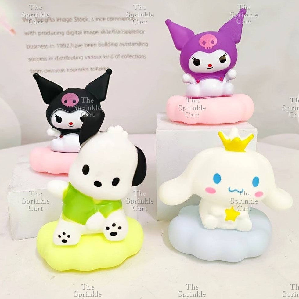 Sanlio 3D Cloud and Moon LED Night Toy Cake Topper TSC