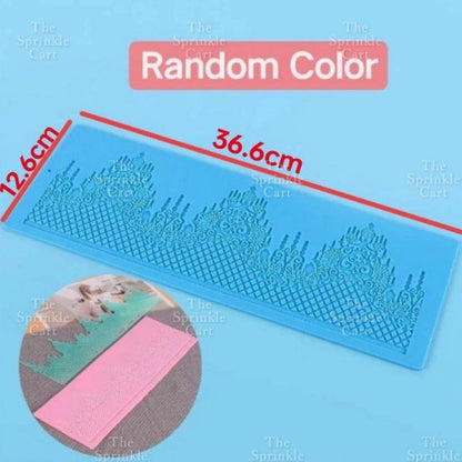 Sugar Lace Silicone Molder for Cake Edge Decoration and Chocolate Fondant Mold TSC