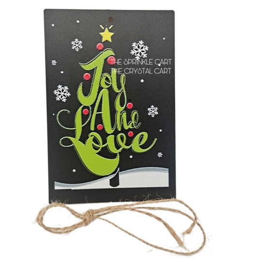 Christmas Wooden Card Door Hanging Christmas Tree Ornament Cardboard Merry Christmas Season Banner