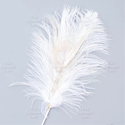 Feather Cake Topper Birthday Decoration TSC