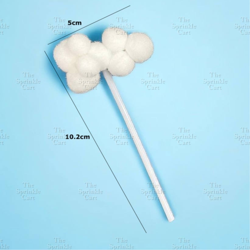 Colorful Rainbow Cloud DIY Topper Decoration