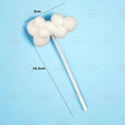 Colorful Rainbow Cloud DIY Topper Decoration