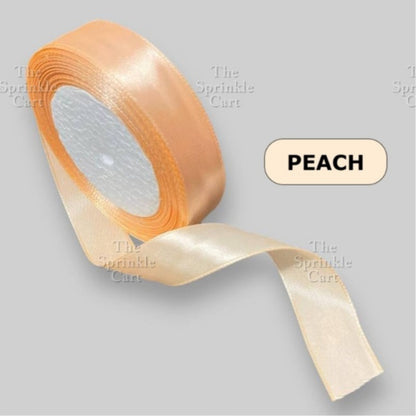 Colored Satin / Glitter Gold Silver Ribbon 23meters