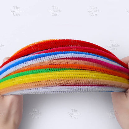 Multicolor Dense Fuzzy Wire Pipe For Handmade DIY Arts and Crafts Flower Chenille Stem TSC