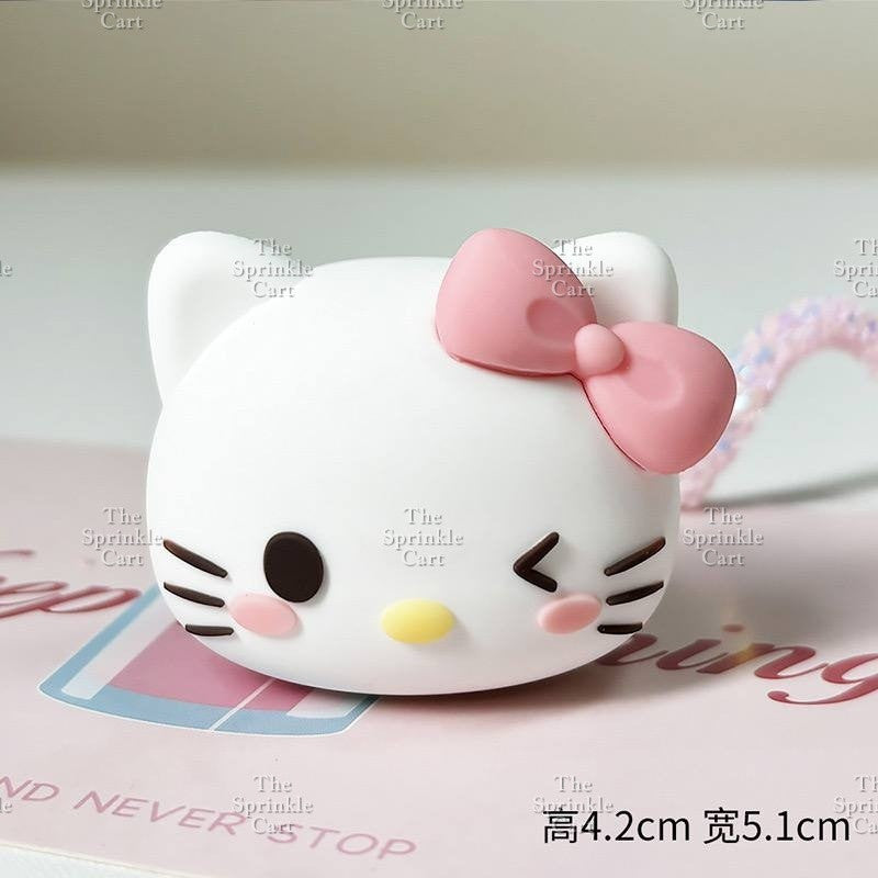 Cute Cartoon Soft Doll Head Cake Decoration for Birthday Party Supplies TSC