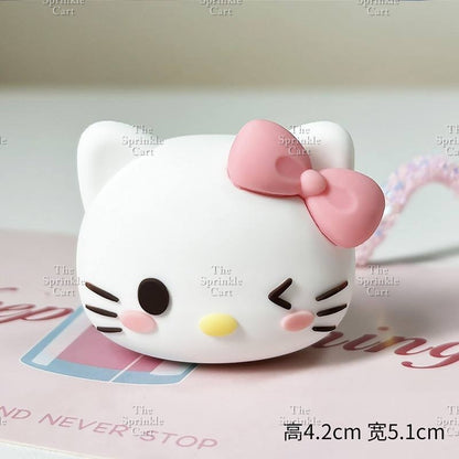 Cute Cartoon Soft Doll Head Cake Decoration for Birthday Party Supplies TSC
