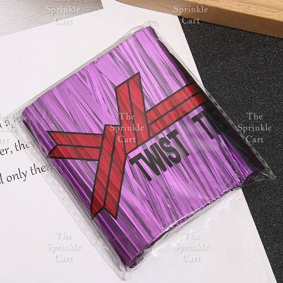 Metallic Twist Wire Bow Tie DIY Packaging