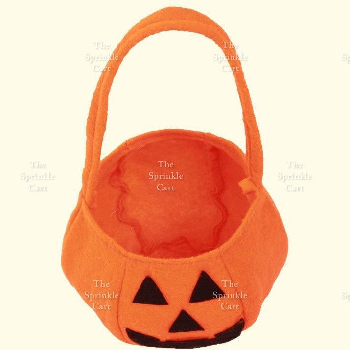 Pumpkin Halloween Costume Bag for Adult Children Decor Non-Woven Halloween Candy Sack Decoration TSC