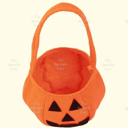 Pumpkin Halloween Costume Bag for Adult Children Decor Non-Woven Halloween Candy Sack Decoration TSC