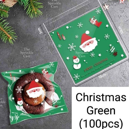 Christmas Theme Resealable OPP and Loot Bag Goodies Packaging TSC