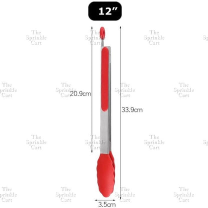 Stainless Steel Food Tong Non-Stick Silicone High Temperature Resistant Tongs Clip Kitchenware TSC