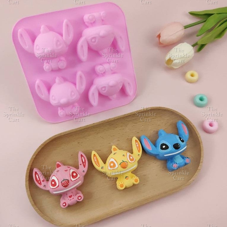 4S Silicone Character DIY Kulomi Milody Cinnamonrol & Sanlio Molder Baking Supply TSC
