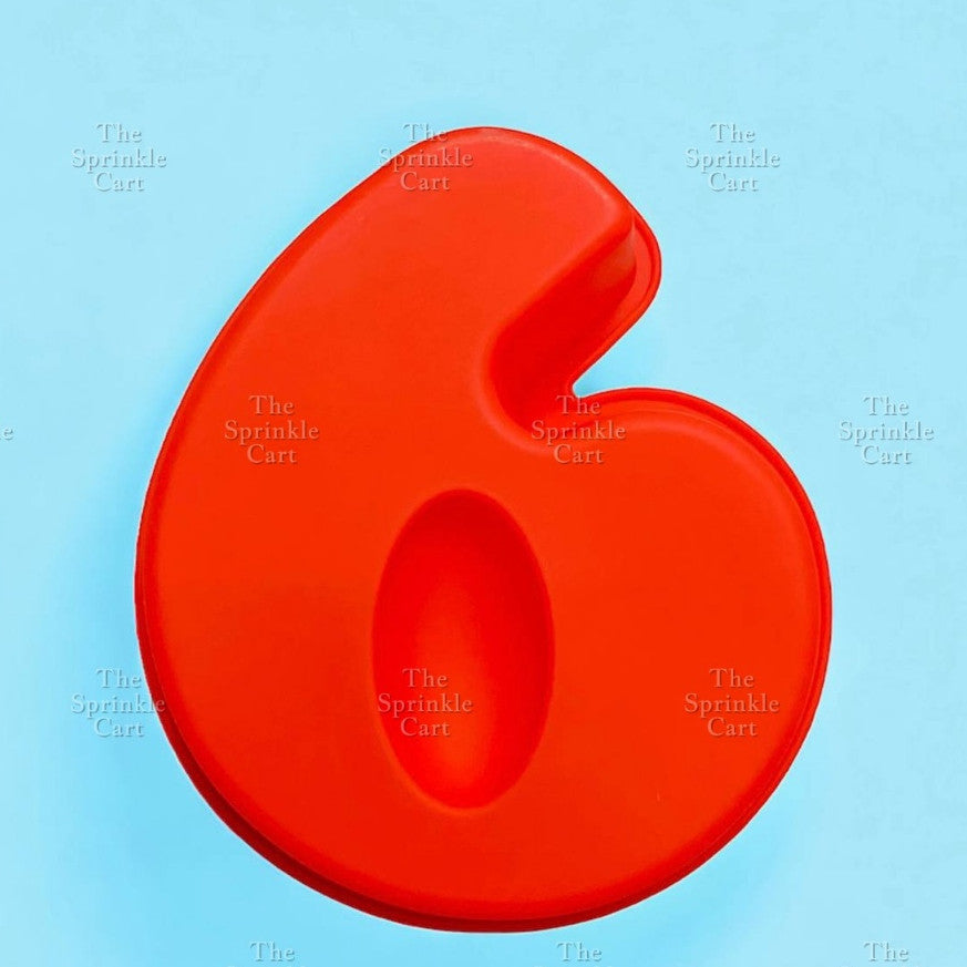 6inch Silicone Number Cake Molder Birthday Celebration Mini Small Bento Number
