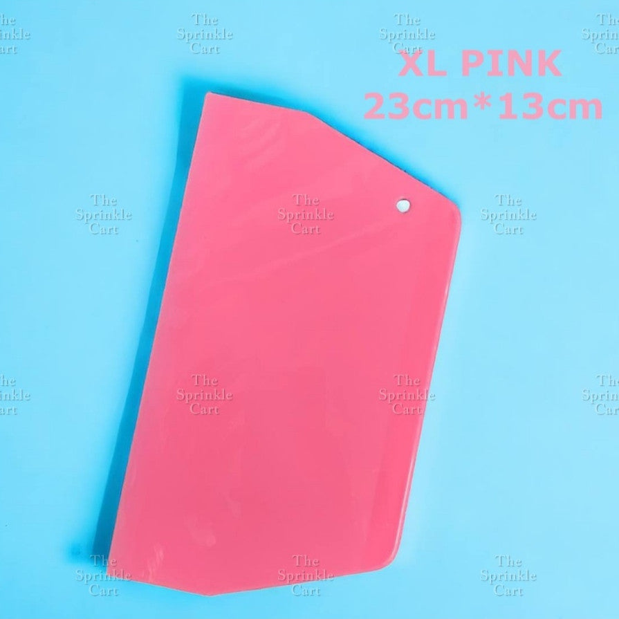 Big Dough Cutter Scraper Large Size Plastic Scraper for baking dough