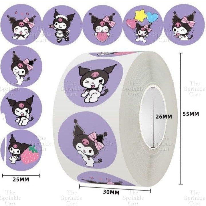 Self-adhesive Round Square Sticker and Sticky Tape Packaging TSC