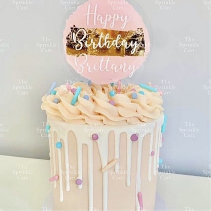 Edible Sprinkle Dragees Luxe Series Metallic Gold Rosegold Matte Pastel 50grams Decoration