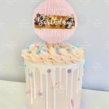 Edible Sprinkle Dragees Luxe Series Metallic Gold Rosegold Matte Pastel 50grams Decoration
