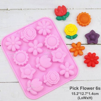 [Part 5] New Silicone Molder for Baking Fondant Cake Decoration  Mould Bakeware Series TSC
