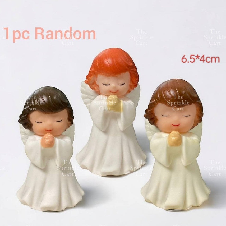 Mini Toys Cake Topper Ballerina/Fairy/Bear Balloon/Angel Toys/Grandma Grandpa/Baby Girl Baby Boy TSC