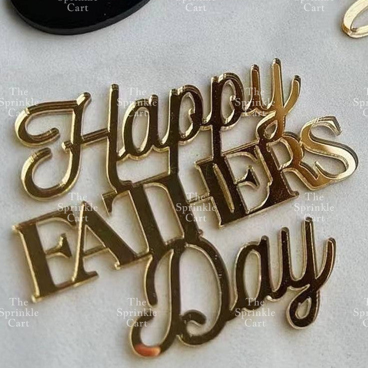 Mother’s Day Father’s Day Theme Cake Acrylic Paper Topper Decoration TSC