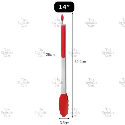 Stainless Steel Food Tong Non-Stick Silicone High Temperature Resistant Tongs Clip Kitchenware TSC