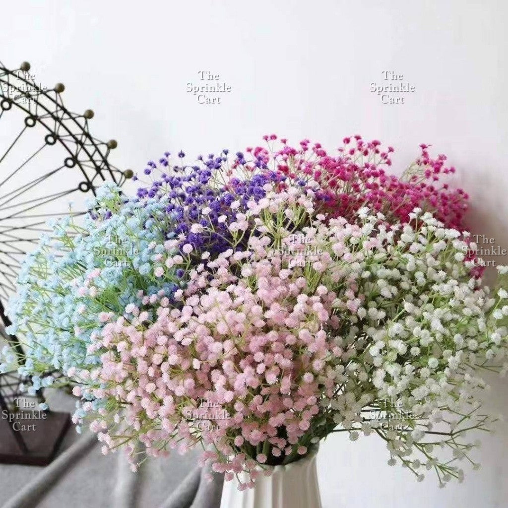 Artificial Mini Flower Petal Baby's Breath Gypsophila Flowers Home Wedding BirthdayParty Decoration