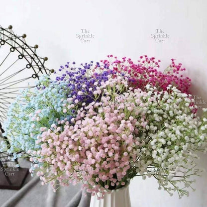Artificial Mini Flower Petal Baby's Breath Gypsophila Flowers Home Wedding BirthdayParty Decoration