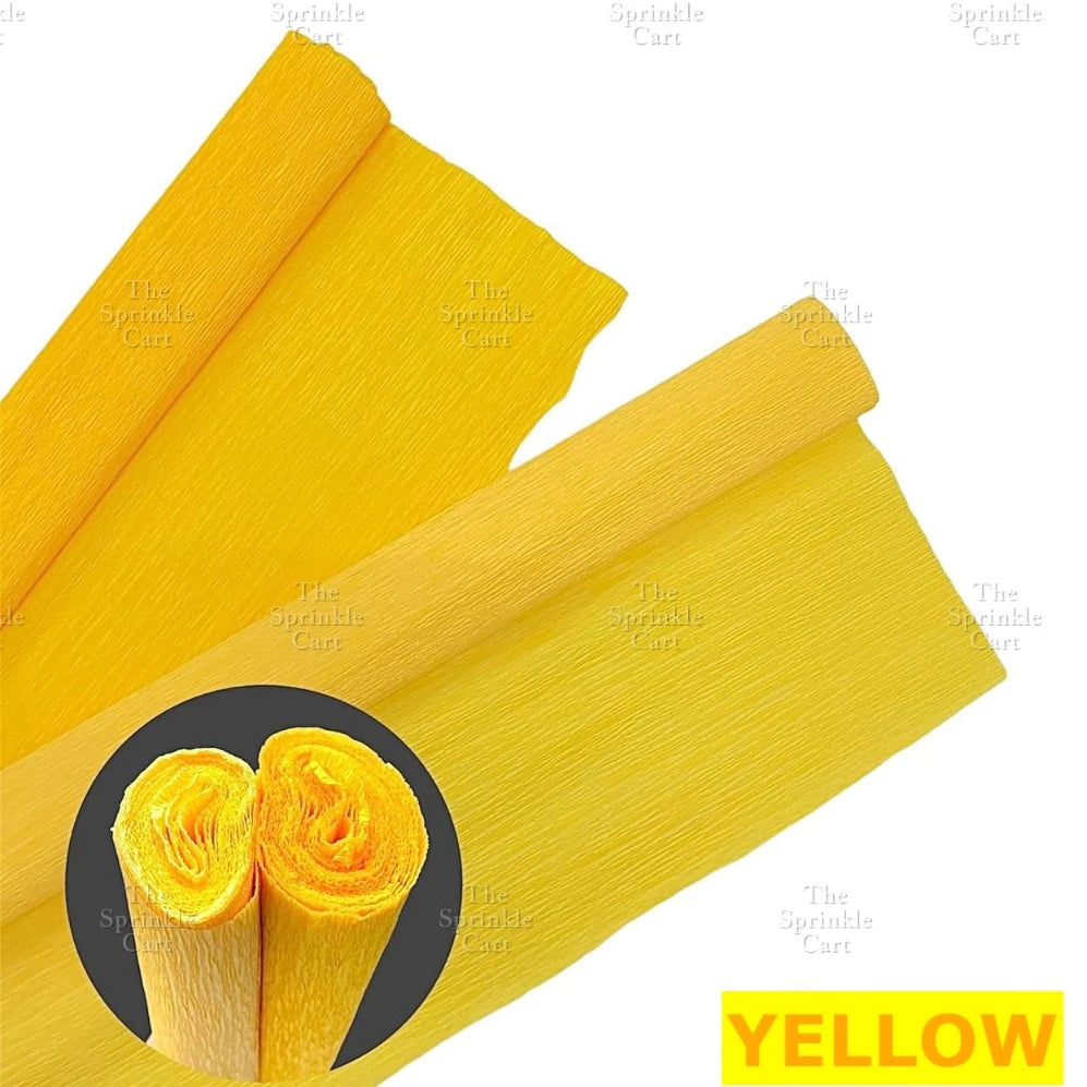 Premium Crepe Paper Rolls Decor DIY Flower Gift Wrapping Wedding Decoration Flower Arts Craft TSC