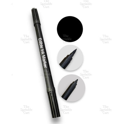 Edible Pigment Dual Tip Writing Pen and Metallic Edible Brush Cake Macaron Decoration TSC