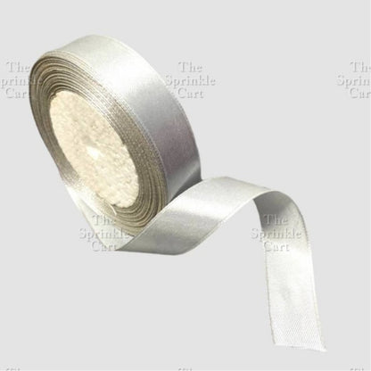 Colored Satin / Glitter Gold Silver Ribbon 23meters