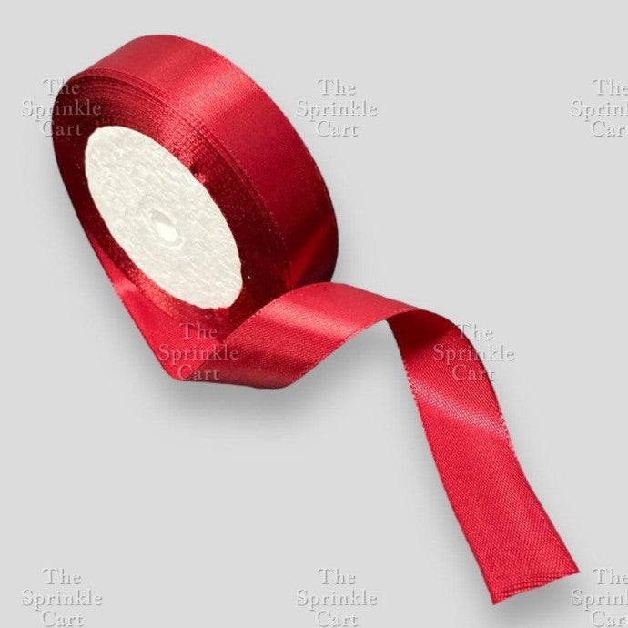 Colored Satin / Glitter Gold Silver Ribbon 23meters