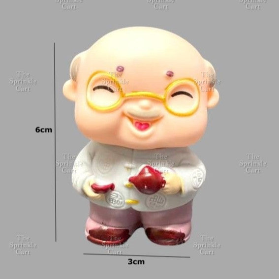 Mini Toys Cake Topper Ballerina/Fairy/Bear Balloon/Angel Toys/Grandma Grandpa/Baby Girl Baby Boy TSC