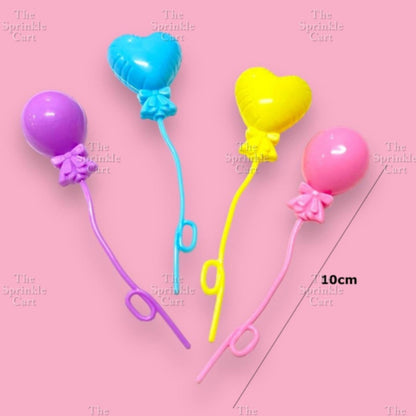 Colorful Metallic Foam Balloon Cake Topper Decoration Birthday Wedding Party Supplies