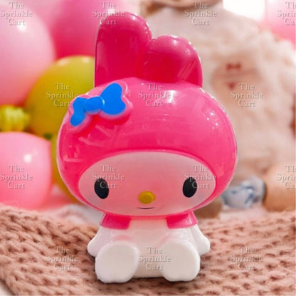 Sanlio Character Toy Cake Topper Souvenir DIY Kulomi Milody Cinnamonrol Decoration TSC