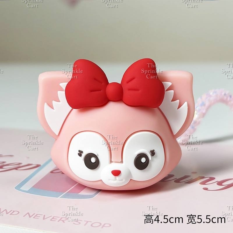 Cute Cartoon Soft Doll Head Cake Decoration for Birthday Party Supplies TSC