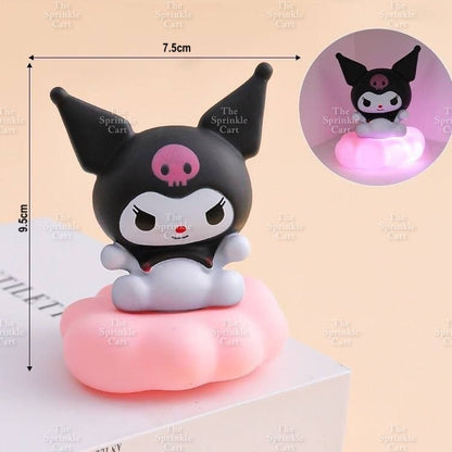 Sanlio Character Toy Cake Topper Souvenir DIY Kulomi Milody Cinnamonrol Decoration TSC