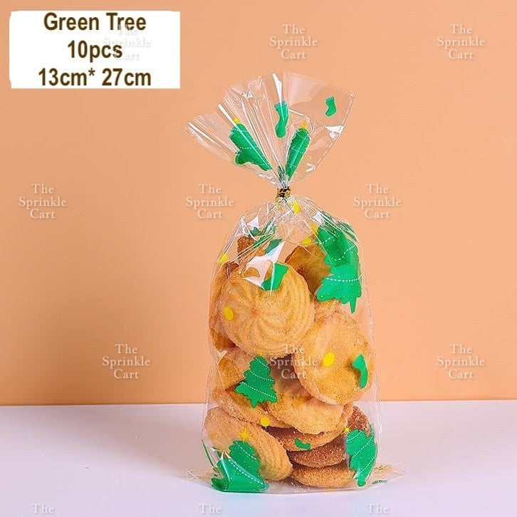 Christmas Theme Resealable OPP and Loot Bag Goodies Packaging TSC