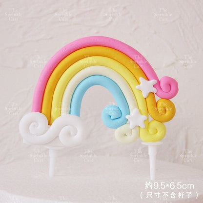 Boho Inspired Large Cross-border Rainbow Topper Decoration TSC